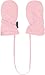 Playshoes Unisex Baby Winter Thinsulate Insulation 3m, Fleece Lining Mittens, Light Pink, One Size