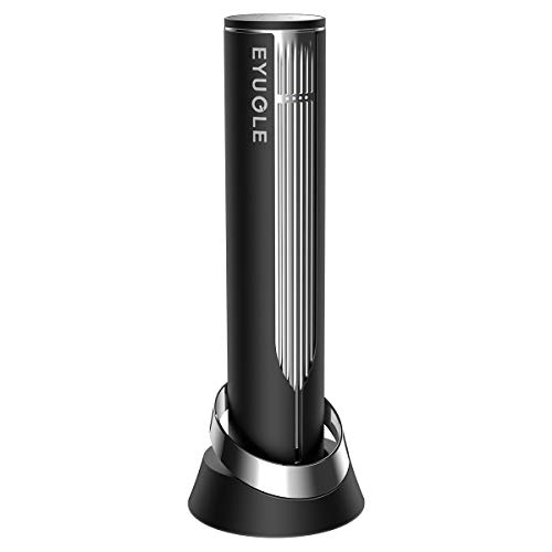 EYUGLE Sacacorchos Eléctrico Inalámbrico | Abridor Botellas Profesional | Abrebotellas Automático de Vino con Batería Recargable Incorporada, Cargador USB, Cortador de Papel