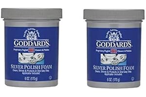 GODDARD'S 2 X Silver Polish Foam 170g (Goddards)