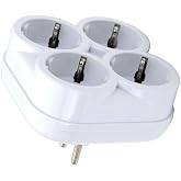 Usin Topraklı &Ccedil;oklu Priz, 4'l&uuml; Golyat Priz &Ccedil;oklayıcı, 16 Amper, 250 Volt, &Ccedil;ok Renkli, Akım Korumalı, T&uuml;rkiye Menşeili