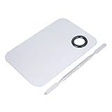 niceEshop(TM) 2Pc Nail Art, Make-up, Eye Shadow Dappen Dish For Paint Color Mixing Palette Set