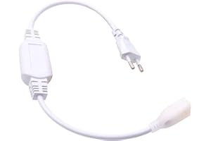 HEGEHE Adaptador de corriente con enchufe UE Para 220V 288,360LEDs/m Tiras de neón COB sin cables (sin barra de luces)