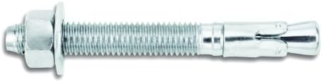Powers Fastening Innovations 7442SD1 Power-Stud and Sd1 3/4-Inch by 5-1/2-Inch Type Carbon Steel Wedge Expansion Anchor Carbon Steel Clip, 20 Per Box by Powers Fastening Innovations