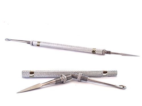 Instruments GB®-Professional Blackheads Comedone Acne Pimple Spot Facial Remover Tool Extractor.CE