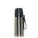 Price comparison product image Flikool Creative Sport Water Bottle Stainless Steel Vacuum Double Insulation Flask Travel Mug Beaker Business Water Cup Tumblers 500ml - Black