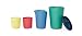 Produktbild Stokke Flexi Bath Badespielzeug - Baby-Spielzeug für die Badewanne zur Förderung der Motorik - Ab 4 Monate - BPA-frei - 1 x 4 Becher + Deckel - Farbe: Multicolor