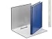 Produktbild LEITZ Ringbuch Standard, DIN A4 Überbreite, blau, 2 DRing