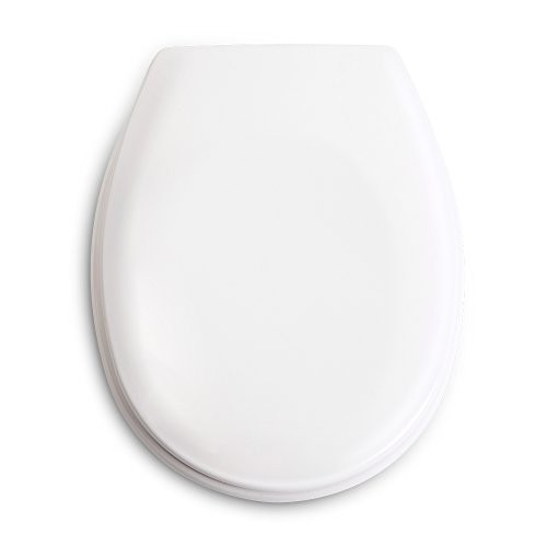 WC-Sitz Family Comfort Duroplast und aus hochwertigem UF, kratzfest und belastbar, Weiß