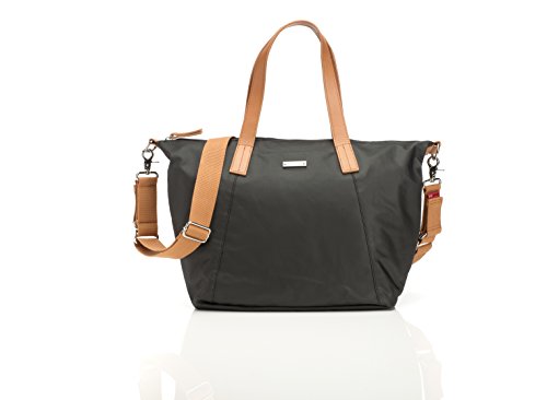 Preisvergleich Produktbild Storksak Wickeltasche Noa in Schwarz inkl. Mini Organiser Bag