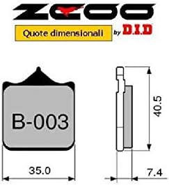 45b00300 Pair Greenstuff Racing zcoo (B003 EX) Husqvarna SMS 630 2010-