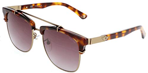 Preisvergleich Produktbild Police Unisex-Erwachsene SPL494 Sonnenbrille, Braun, 54