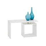 FMD Coffee Table Klara, 77 x 44 x 40 cm, White (Kitchen &amp; Home)