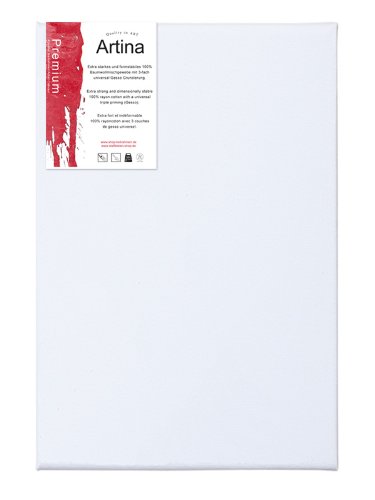 Artina 3D Premium Leinwand auf Keilrahmen 80×120 cm 2er Set 380g/m² - 2