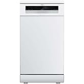 Teka DFS 24610 WH &ndash; Small Dishwasher Without Installation 45 cm HomeCare Series for 9 Cutlery and 6 Washing Programs, Silent