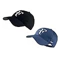 Dressify® - Combo of Blue & Black Color RF Embroidered Baseball Cap, Stylish Cap for Men & Women