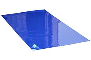 DUAMY Tappetino decontaminante con 30 fogli. 1 tappetino con 30 strati adesivi che rimuovono gli agenti contaminanti dalla suola delle scarpe. Ufficio, Ristorante, casa…