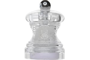 Bisetti Salzmühle, Acryl, 6,5 cm (226066), Durchsichtig