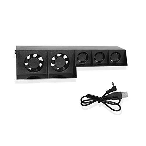 Preisvergleich Produktbild Jiobapiongxin Multifunktionales USB-Ladekabel Externer Kühler Temperaturlüfter Für Playstation Für PS4-Spielekonsole JBP-X