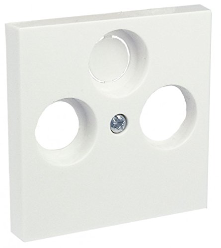 Preisvergleich Produktbild Gira 086903 Abdeckung Antennensteckdose System 55 reinweiß