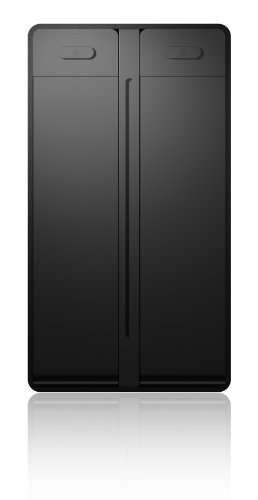 Icy Box IB-RD3662U3S Externes 2-fach RAID Gehäuse für 3,5″ (8,9 cm) SATA HDD mit USB 3.0 und eSATA aus Aluminium (schwarz) - 2