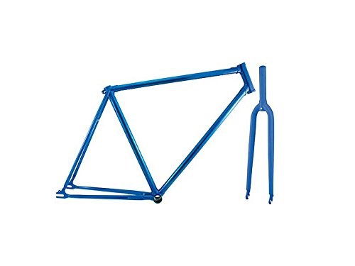 Retro Single Speed muffen Marco con tenedor, azul