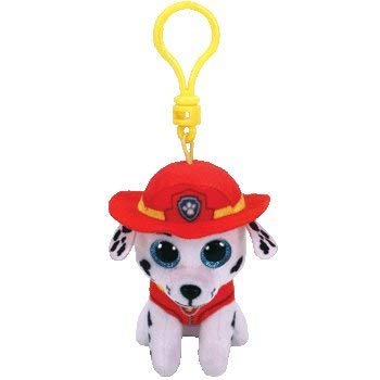 Preisvergleich Produktbild TY Paw Patrol Marshall Kuscheltier, weiß / rot, 8,5 cm