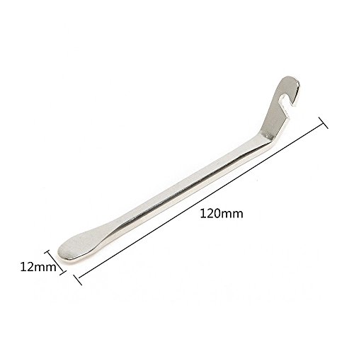 Fortag 3.tlg Reifenheber Metall Tire Lever Montierhebel Fahrrad Reifen Haken Werkzeug - 5