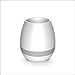 Produktbild Klicop Noten-Pflanzen-Musik, die Flowerpot-intelligente LED-Nachtlicht-Runden Blumentöpfe kreativer Bluetooth-Radiosprecher spielt (Farbe : White)