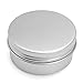 Produktbild Kerlana 24Pcs 50G Aluminium Round Empty Jar Tin Screw Top Lid Cosmetic Sample Storage Container (Color : -, Size : -)