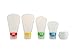 Vumos Travel Bottle Set With Leak Proof Silicone Bottles And Cream Jar In High Quality TSA Approved EVA Bag Clear