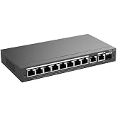 Ruijie Reyee 10 Bağlantı Noktalı Akıllı Gigabit PoE Anahtarı RG-ES210GS-P