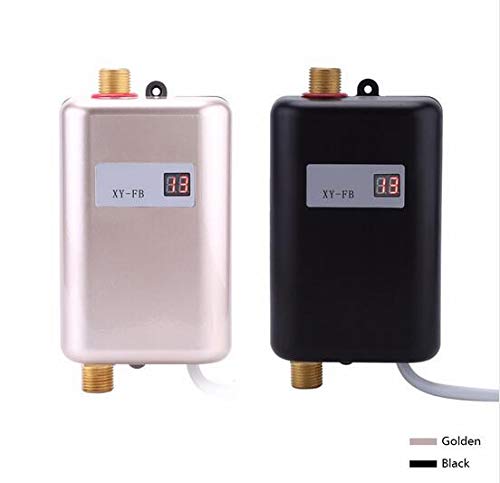 Preisvergleich Produktbild 3400W Durchlauferhitzer Durchlauferhitzer mit Durchlauferhitzer Durchlauferhitzer mit Durchlauferhitzer 3 Sekunden heiß,Yellow