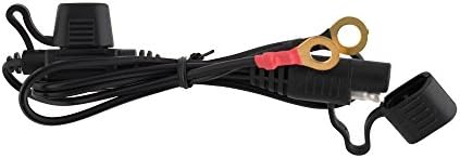 Battery ring leads to USA/SAE connector (0.5mtr lead)
