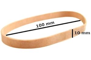 Onogal Lot de 10 élastiques en caoutchouc super résistants pour grands paquets/papiers/enveloppes