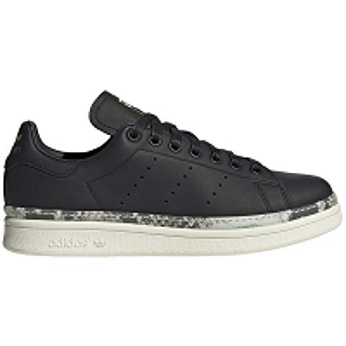 adidas Women's's Stan Smith New Bold W Fitness Shoes, Black (Negbás/Casbla/Supcol 000) 5 UK adidas Women's's Stan Smith New Bold W Fitness Shoes, Black (Negbás/Casbla/Supcol 000) 5 UK