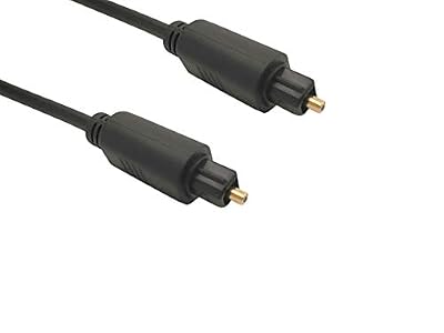 Lineaire Linéaire VR90B Cable audio numérique Toslink EIAJ Male / Male sur fibre optique pour amplificateur home-cinéma, chaîne Hi-Fi, lecteur DVD et Blu-ray, barre de son, box TV (Freebox, SFR, Bouygues, Orange), console de jeux (PS4, Xbox one) etc.…