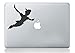 Produktbild Wall4stickers Peter Pan Schatten MacBook Aufkleber Vinyl Aufkleber Wandbild Weihnachten Kinder Kinder Kunst