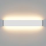 【Energieeinsparung】 Die Helligkeit von 20W LED Leisten entspricht 75W-Glühlampen. Die Wandlampe halten bei normaler Beleuchtung ungefähr 5,000 Stunden