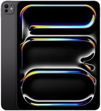 Apple iPad Pro 13'' (M5): Ultra Retina XDR, Vetro nanotexture, 1 TB, Wi-Fi, fotocamere frontale e posteriore da 12MP, scanner LiDAR, un giorno di batteria – Nero siderale