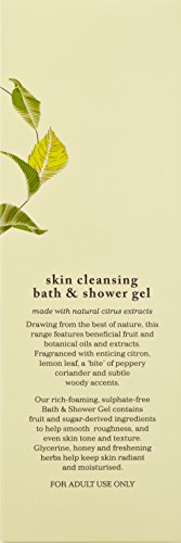Crabtree & Evelyn Citron, honey and coriander skin cleansing bath and shower gel, 1er Pack (1 x 250 ml) - 6