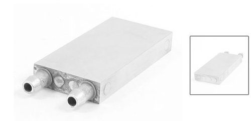 80 x 40 x 12 mm Wasserkühlung Block für CPU Grafikkarte Kühler Kühlkörper - 2