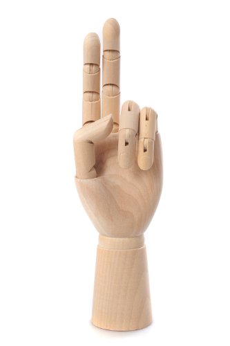 Artistica: Modellhand aus Holz 23.5cm – AMH-23.5cm DE - 2
