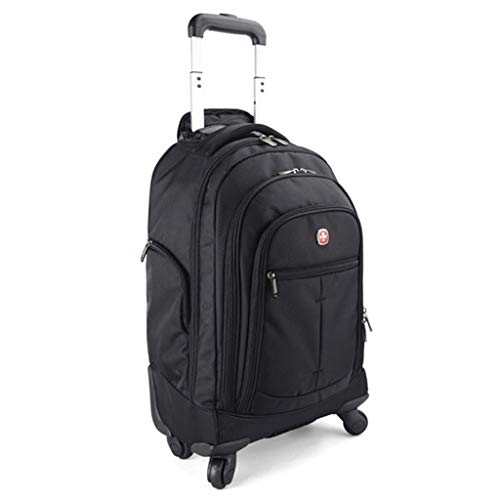 Preisvergleich Produktbild Männer Frauen Trolley Schultaschen Rucksack - Rollen Schulrucksack Schüler Schultasche Geschäft Rucksäcke GeschäftRollenreisetasche Sportrucksack Im Freien Für Jungen Mädchen