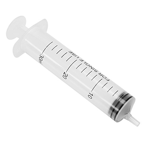 30ml Injector Syringe for CISS Refill Cartridge Ink Oil Grease Lab Hydroponics