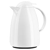 100 Prozent dicht, Portionsgenaue Einhandbedienung mit Ausgießtaste, 0,65 Liter Volumen für 5 Tassen, Angenehmer und sicherer Halt dank ergonomischem Griff, Tropffreies Ausgießen, Edles Design durch hochglanzverchromten Außenkörper