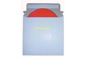 L-FENG-UK Cardboard Single CD/DVD Disc Mailers (50 Pack)