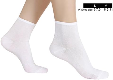 6 or 12 Pair Women's Ultra Thin Cotton Summer Ankle Crew Socks