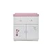 Disney Minnie Mouse Nursery Furniture Set (White with Pink Trim)