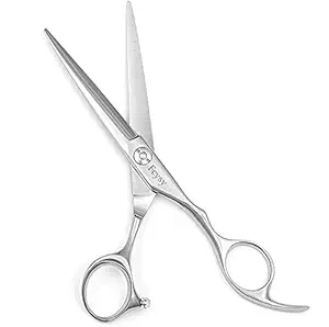 Barber Shears Hair Scissors- Fcysy 6?? Professional Hair Cutting Scissors Hair Shears, Haircut Scissors Barber Scissors, Tijeras De Peluqueria Professional, Sharp Hair trimming Shears for Women Men
