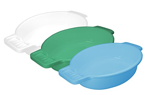 Pflegehome24® Waschschale aus Kunststoff, grün mit Seifenablage